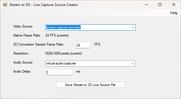 Video Source Selection